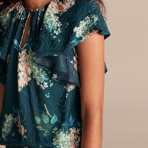Rebecca Taylor SS Hydrangea Top